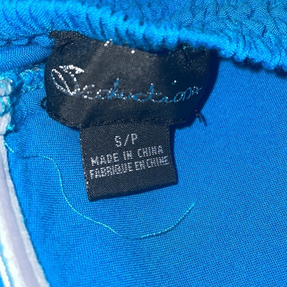 Seductions Size Small Baby Blue Strapless Flowy Dress $15 - Picture 13 of 16